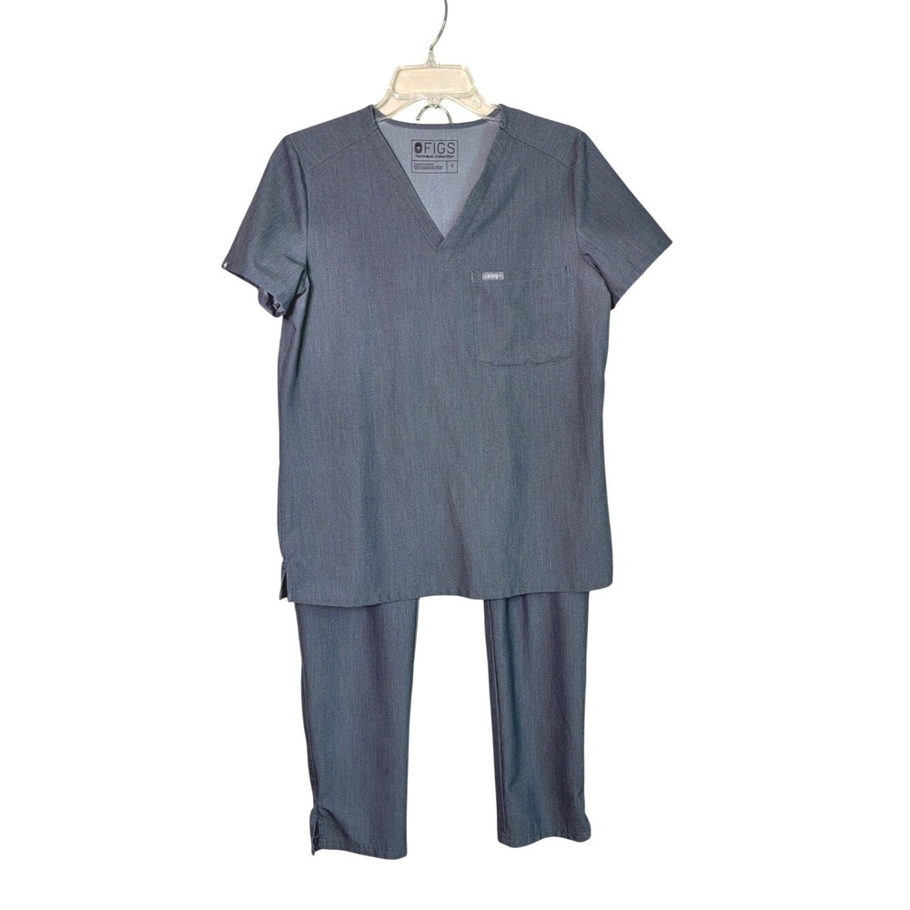 Figs Women's Scrub Set in Slate Gray
